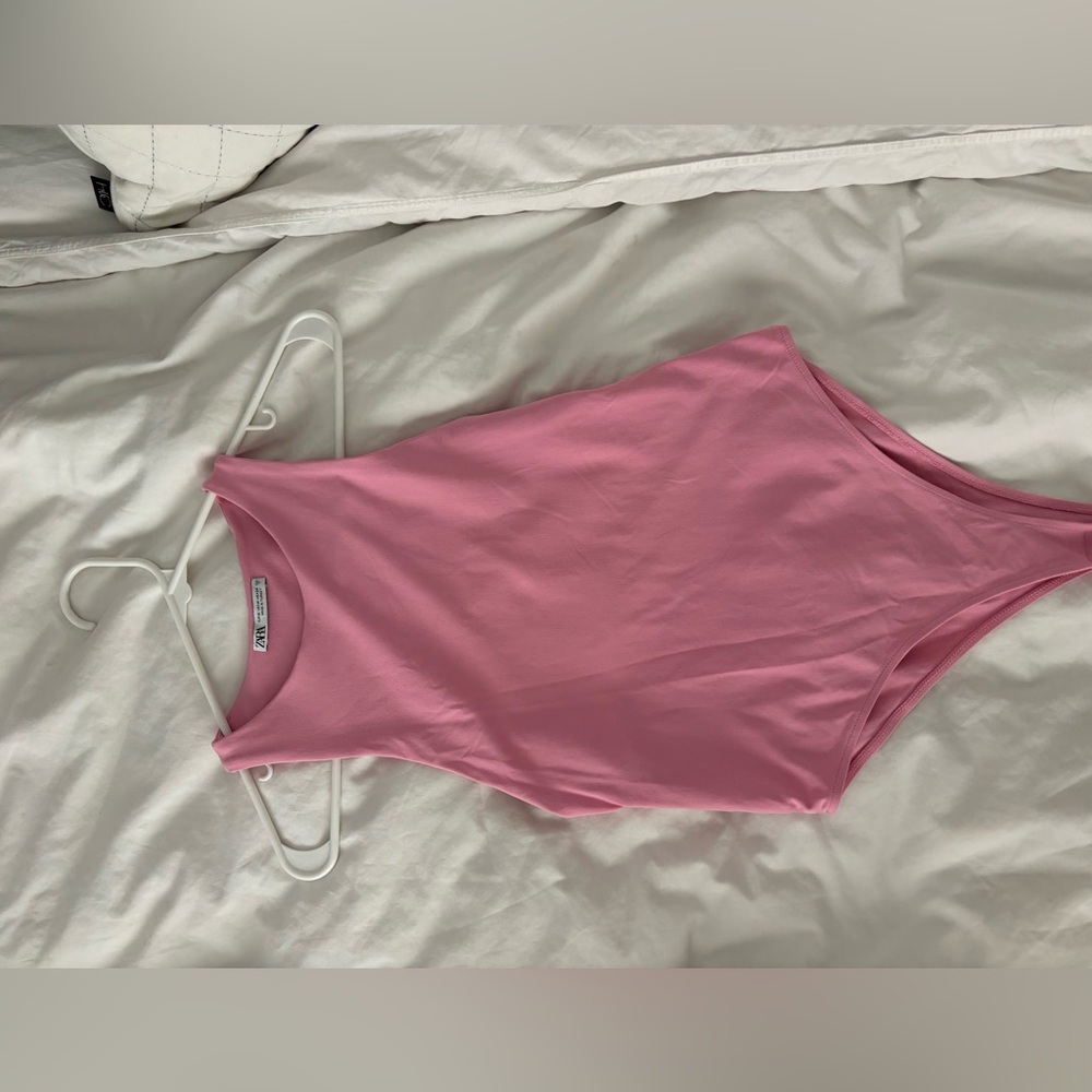 ZARA Pink Bodysuit M - Picture 5 of 8